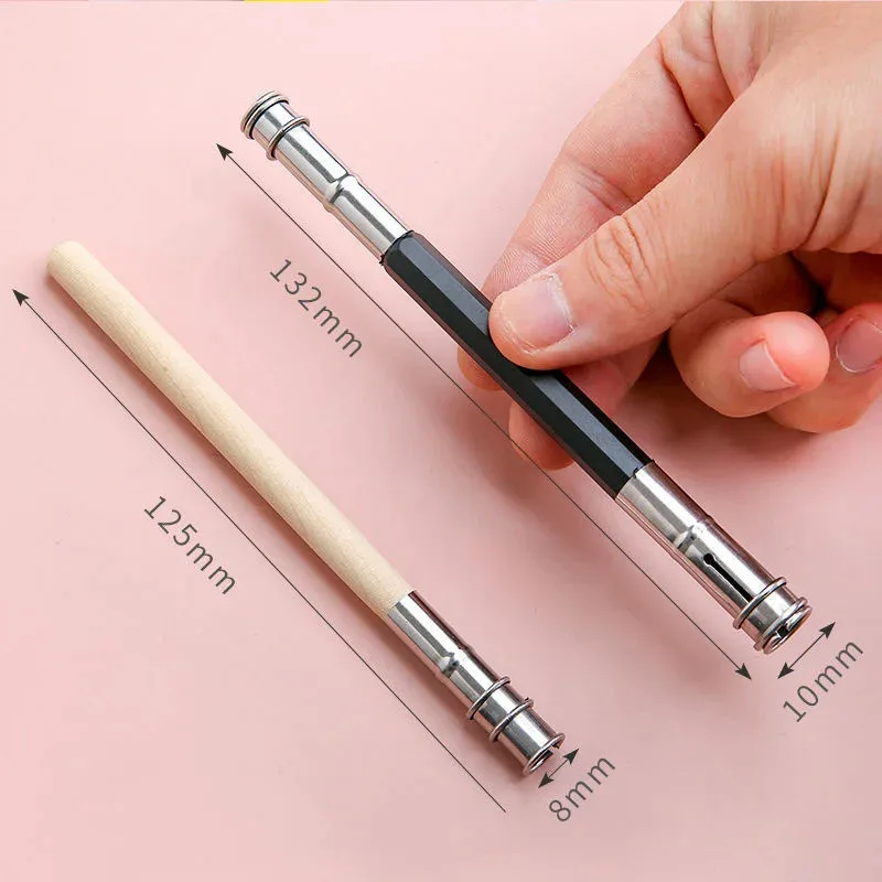1/2/3pcs adjustable double/single headed pencil extension rack for sketching, school office painting, art and writing tools