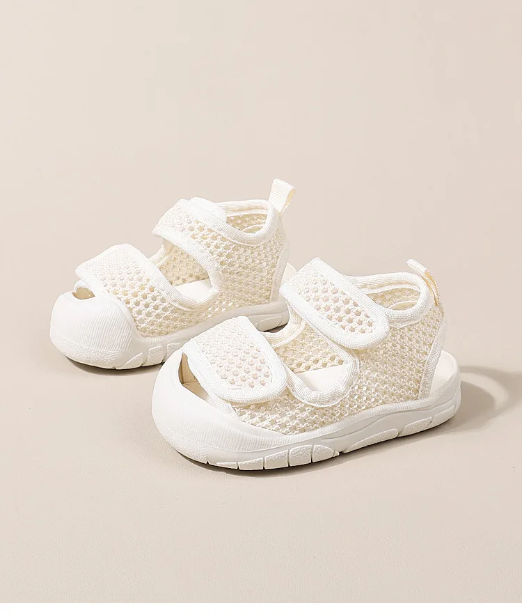 Baby Boy Sandals 2025 Summer Toddler Shoes Baby Girl Soft Flexible Sandals Newborn Infant Outdoor First Walkers