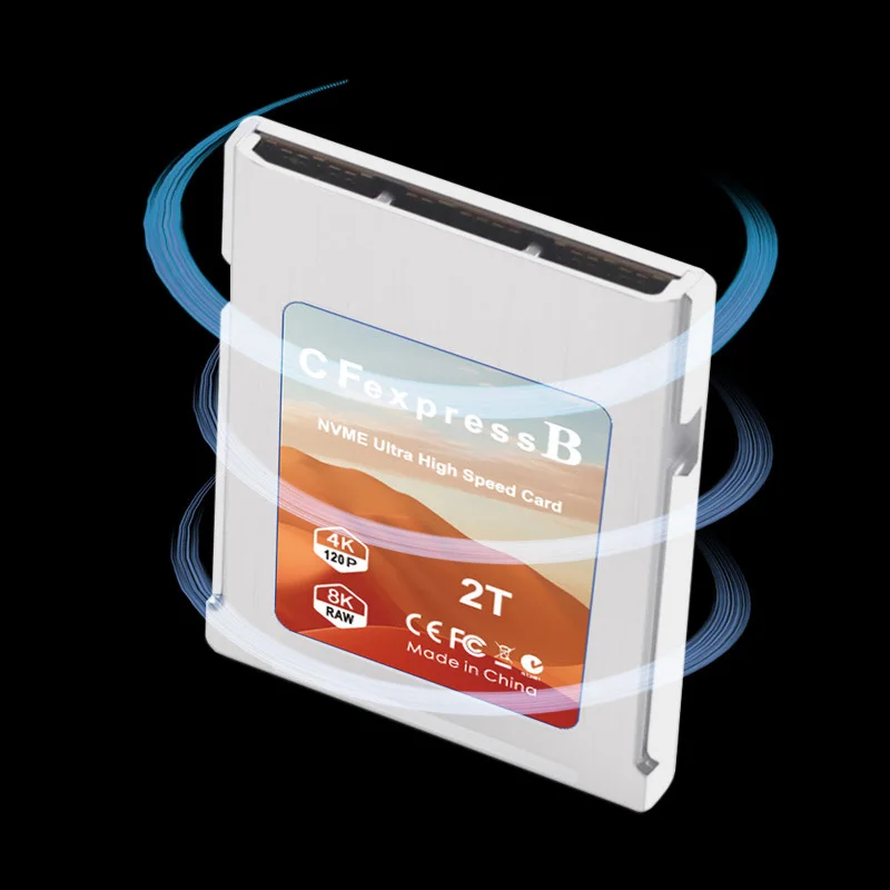 NEW NVME to CFExpress Adapter M2 M-Key to CF Express Type B Expansion Card M2 to CFE B Riser Support PCIE4.0 2230 SSD for Camera