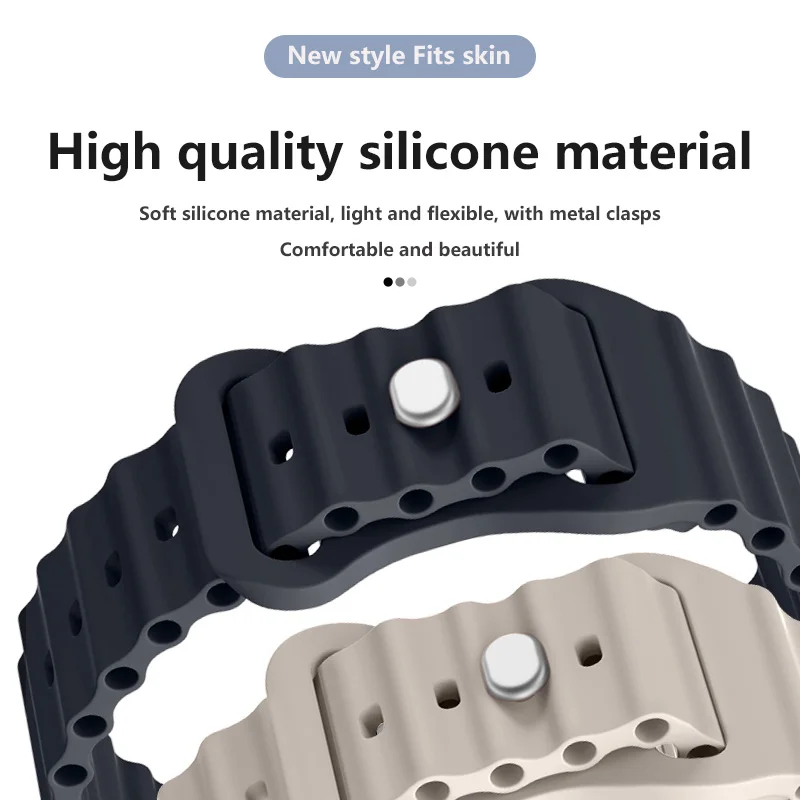 Glass Case+Strap for Apple Watch Band 40mm 41mm 44mm 45mm 42mm 46mm Screen Protectors Case for Apple IWatch Series 10 9 8 7 6 54