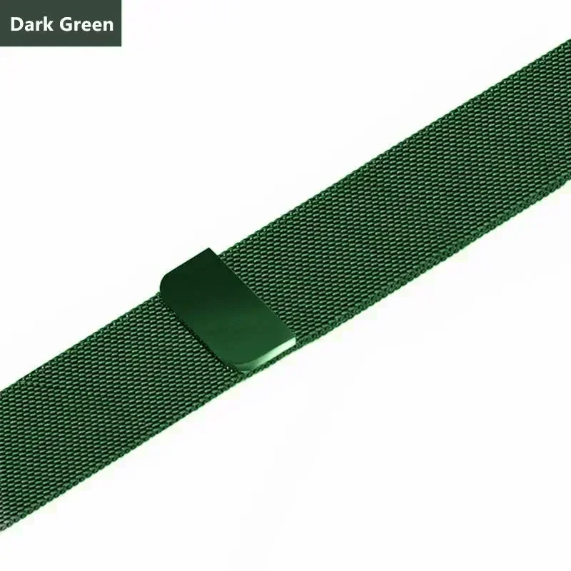 Milanese Strap For Apple Watch Ultra 2 49 46mm 42mm 44mm 40mm 45mm 41mm 38mm Bracelet For iWatch Series 10 9 3 6 5 SE 7 8 Strap
