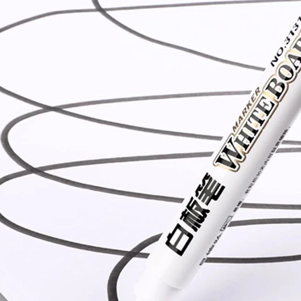 NeW!100-1pcs Erasable Whiteboard Marker Pen Teaching Chalk Blackboard Marker for Ceramics Glass Office School Art Stationery