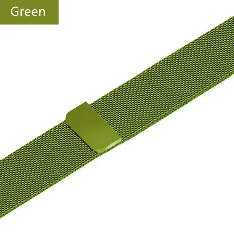 Milanese Strap For Apple Watch Ultra 2 49 46mm 42mm 44mm 40mm 45mm 41mm 38mm Bracelet For iWatch Series 10 9 3 6 5 SE 7 8 Strap