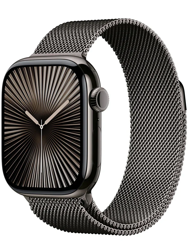 Milanese Strap For Apple Watch Ultra 2 49 46mm 42mm 44mm 40mm 45mm 41mm 38mm Bracelet For iWatch Series 10 9 3 6 5 SE 7 8 Strap