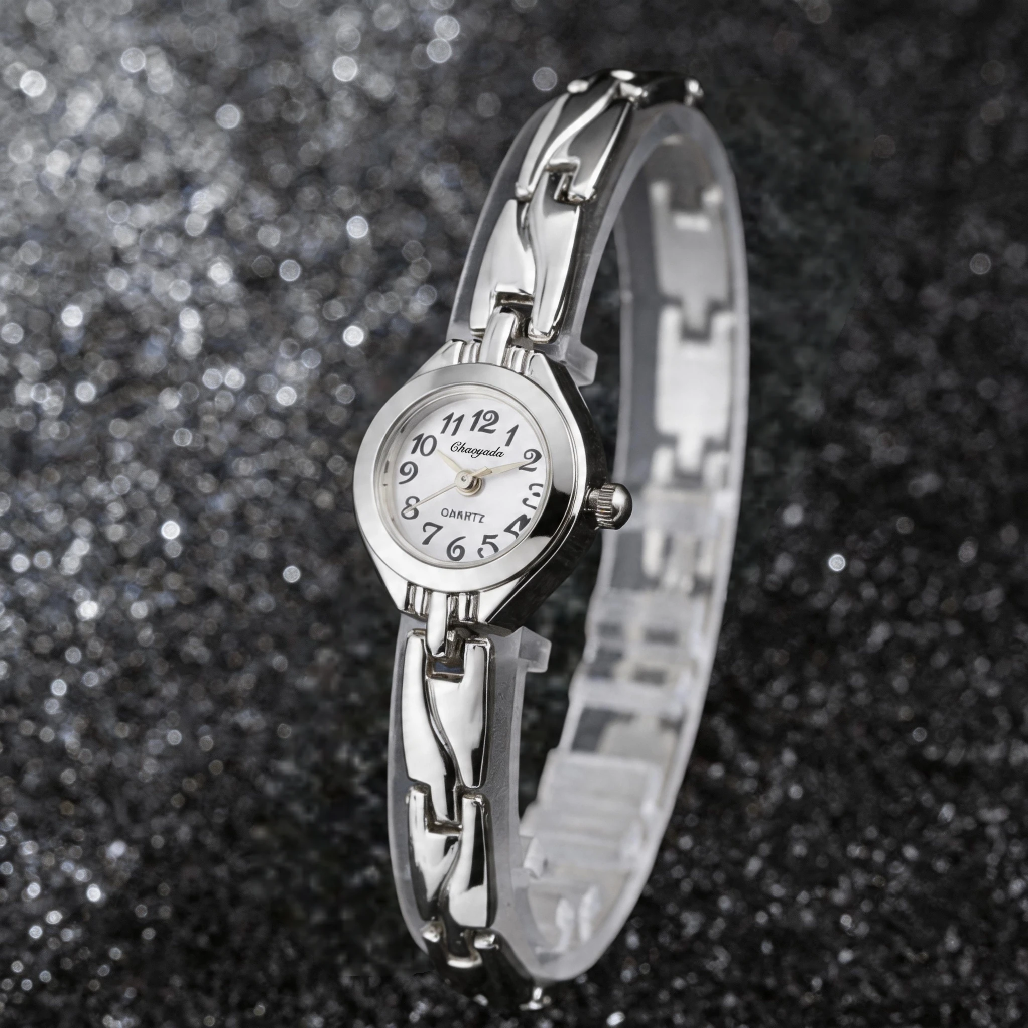 Luxury Gold Plated Ladies Watch Elegant Small Women Bracelet Watch Fashion Ladies Analog Quart Wristwatch Clock Gift Reloj