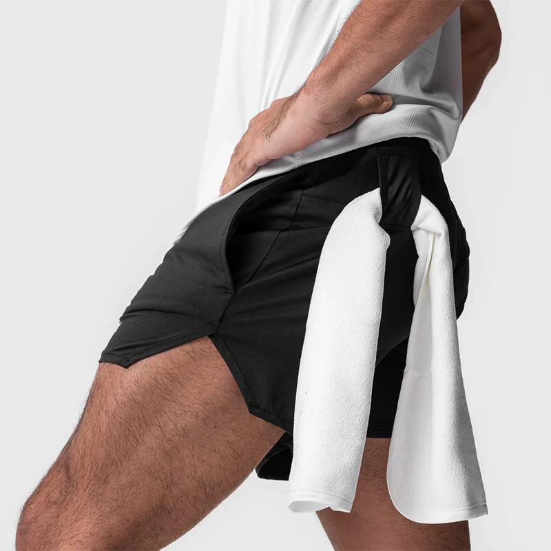 Men's Summer Streetwear Sport Quick Dry Casual Basketball Shorts Gym Fitness Running Jogger Short Pants Bodybuilding Sweatpants