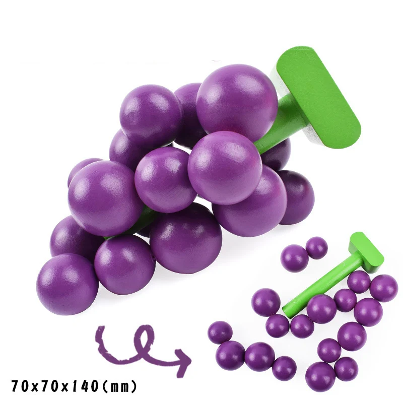 1PCS Wooden Toy Magnetic Cutting Fruit Vegetables Food Pretend Play Simulation Kitchen Role Play Educational Toys For Children
