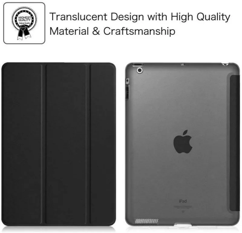 Case For iPad Pro 12.9 Cover 2015/2017 A2014 A1895 A1876 A1671 A1584 A1652 Lightweight Slim Cover Magnet iPad Air 13 2024 funda