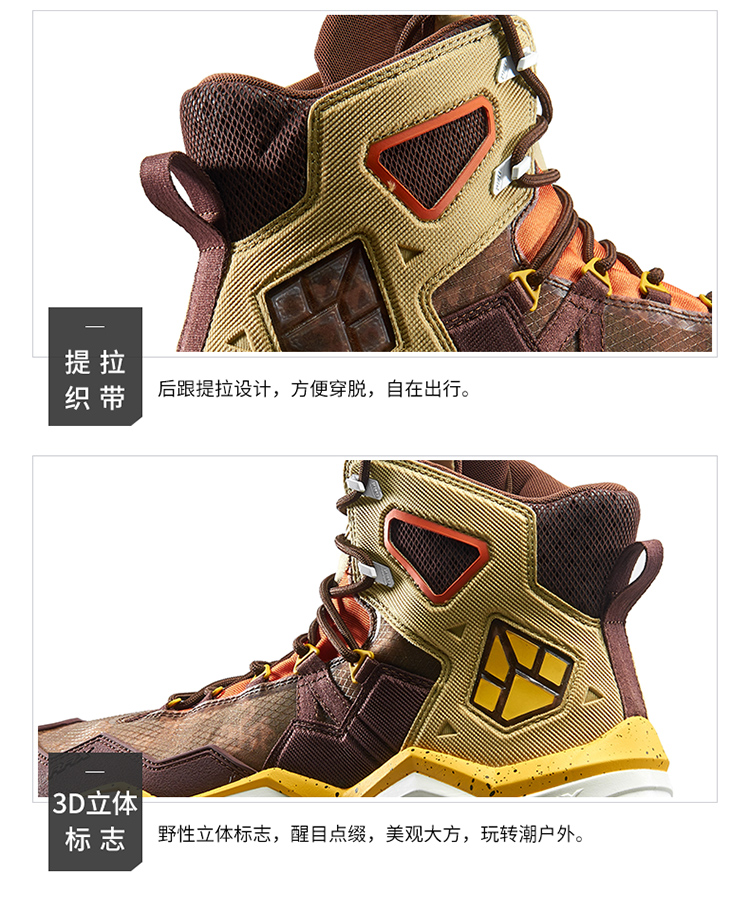 RAX winter men's and women's hiking shoes snow boots waterproof leather sports shoes super warm men's boots outdoor work shoes