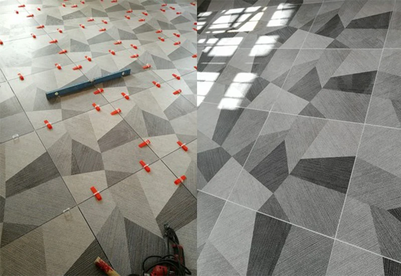 701PCS Tile Leveling System Laying Level Wedges Alignment Spacers Leveler Locator Spacers Flooring Wall level 1/1.5/2/2.5/3mm