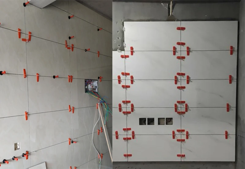 701PCS Tile Leveling System Laying Level Wedges Alignment Spacers Leveler Locator Spacers Flooring Wall level 1/1.5/2/2.5/3mm