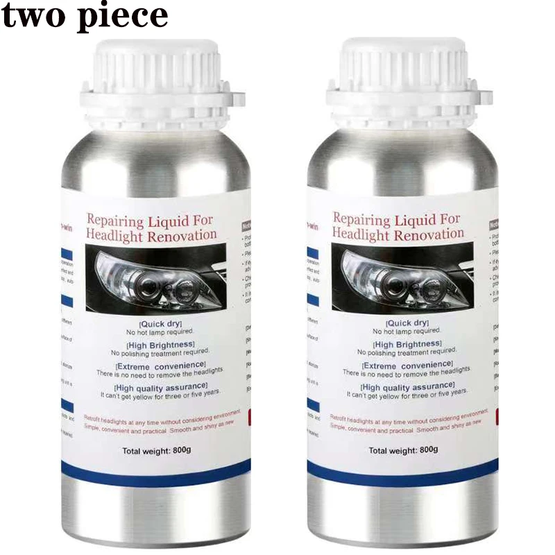 800ML Car Headlight Repair Fluid Headlight Polishing Restoration Chemical Polishing The Headlights