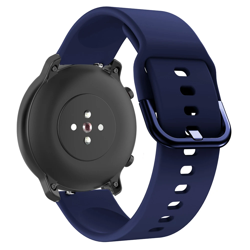 20mm 22mm Watchstrap band For Amazfit Bip U Pro / Bip S Lite /Amazfit Stratos 3 2 2s pace Strap Sport Silicone Smart Wristbands