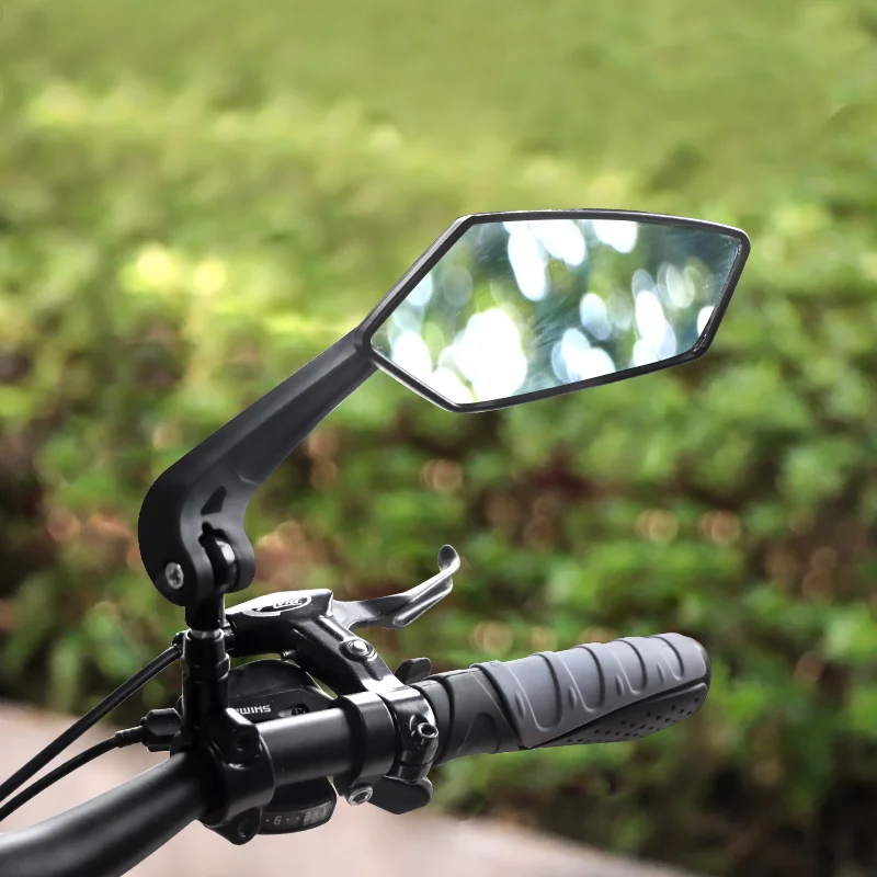 Bicyle Rear View Mirror Two-Color Wide Angle Reflector Clear Wide Range Bike Rearview Mirrors Cycling Flexible Left Right Mirror