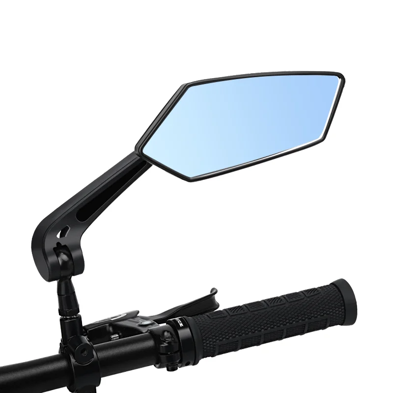 Bicyle Rear View Mirror Two-Color Wide Angle Reflector Clear Wide Range Bike Rearview Mirrors Cycling Flexible Left Right Mirror