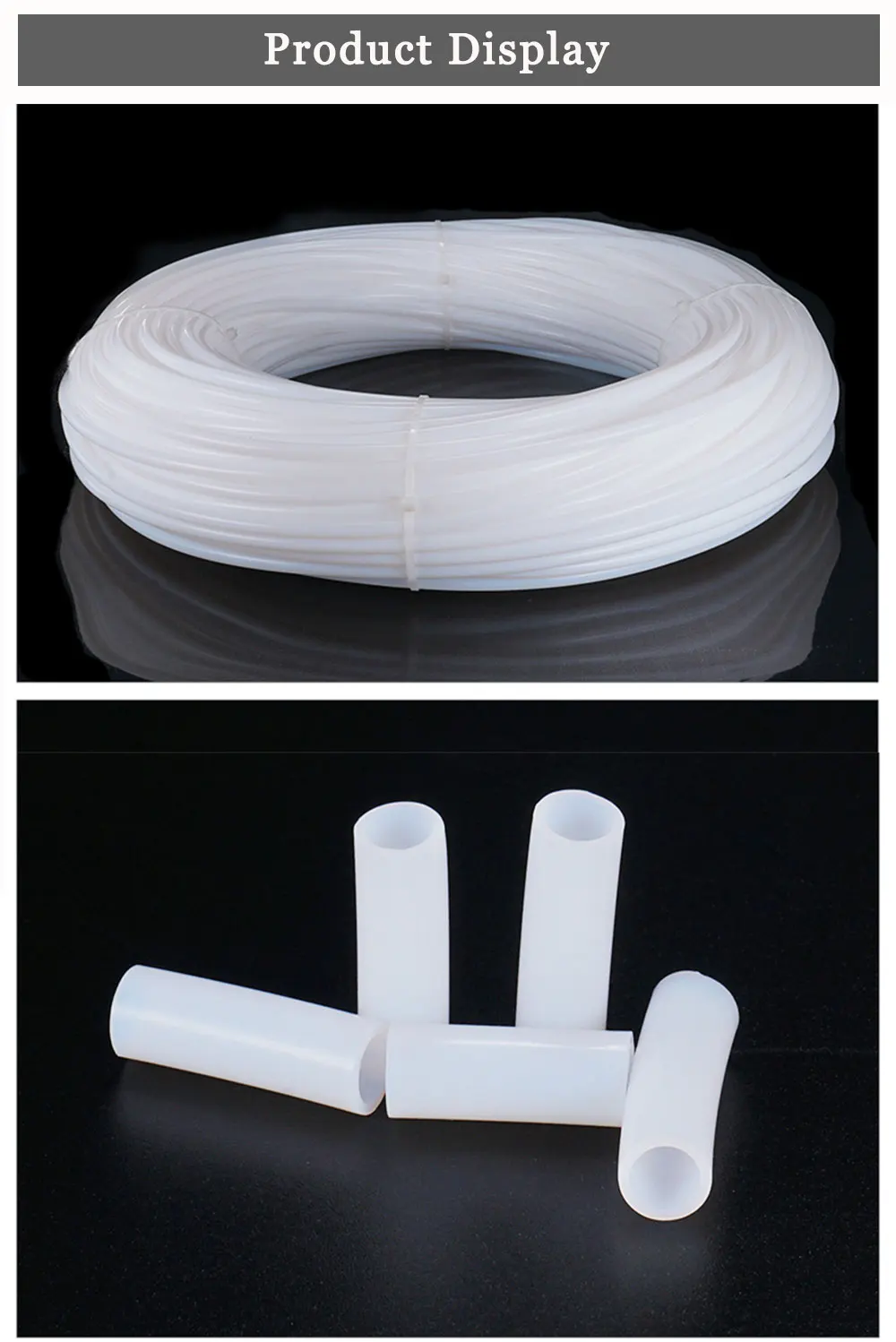 3D Printer Parts 1-3Meter Bowden Extruder PTFE Tube Pipe for V5 V6 J-head Hotend 1.75/3.0mm Filament and CR10 Ender-3 3D Priner