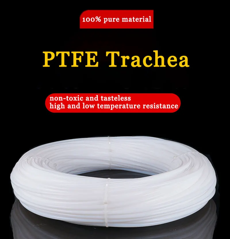 3D Printer Parts 1-3Meter Bowden Extruder PTFE Tube Pipe for V5 V6 J-head Hotend 1.75/3.0mm Filament and CR10 Ender-3 3D Priner