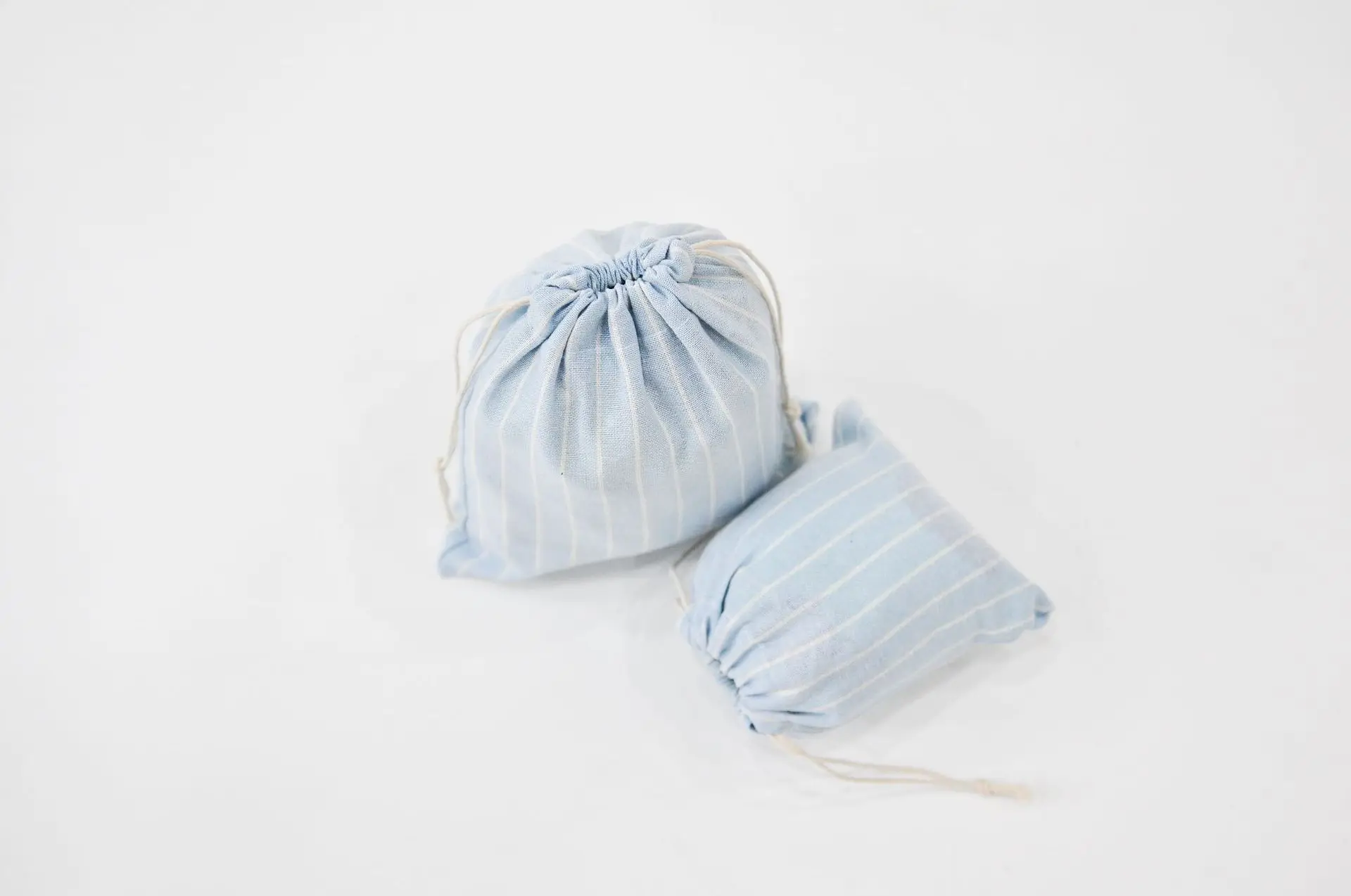 Package Pocket Storage Organizer Bag Cotton Fabric Drawstring Cosmetic Towel Cloth Stroage Bags Toiletry Bag Case