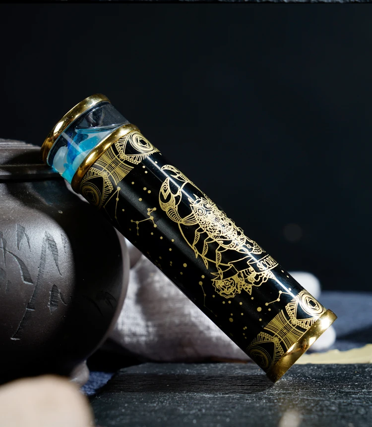 MORLENS 12 Constellation Kaleidoscope With Crystals and Healing Stones  Handmade Customized Birthday Gift Toy For Man Woman