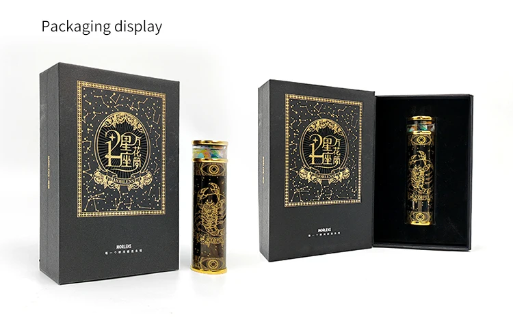 MORLENS 12 Constellation Kaleidoscope With Crystals and Healing Stones  Handmade Customized Birthday Gift Toy For Man Woman