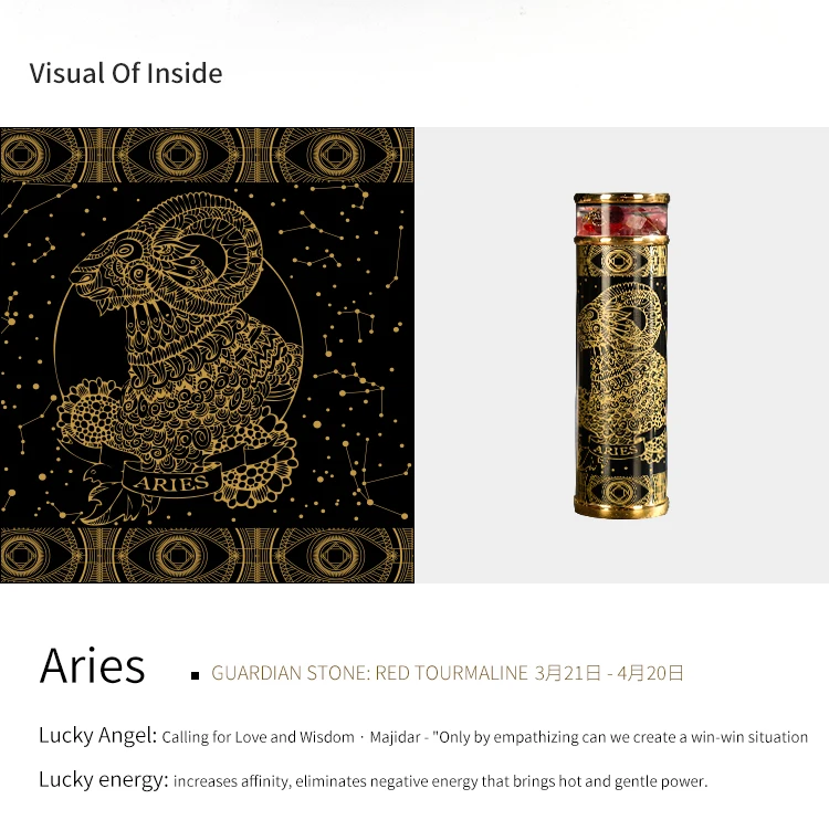 MORLENS 12 Constellation Kaleidoscope With Crystals and Healing Stones  Handmade Customized Birthday Gift Toy For Man Woman