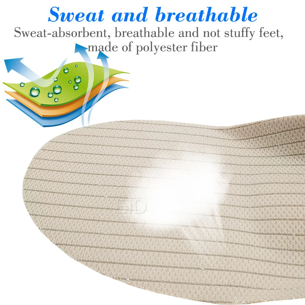 Premium Orthotic Gel Insoles Orthopedic Flat Foot Health Sole Pad For Shoes Insert Arch Support Pad For Plantar fasciitis Unisex