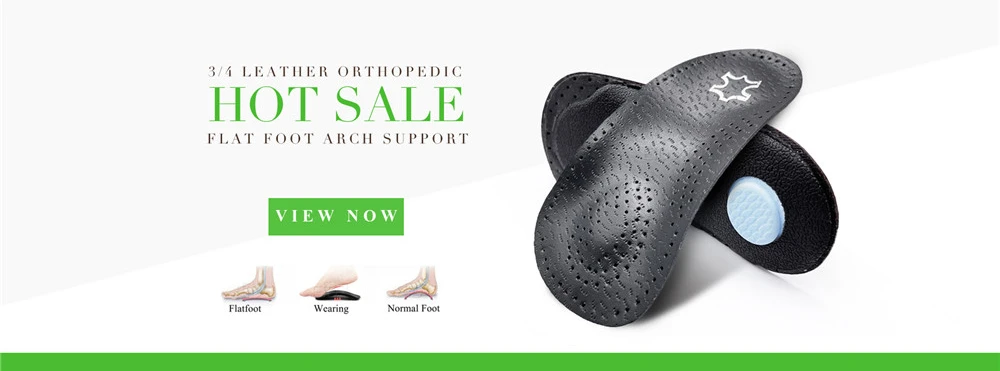 Premium Orthotic Gel Insoles Orthopedic Flat Foot Health Sole Pad For Shoes Insert Arch Support Pad For Plantar fasciitis Unisex