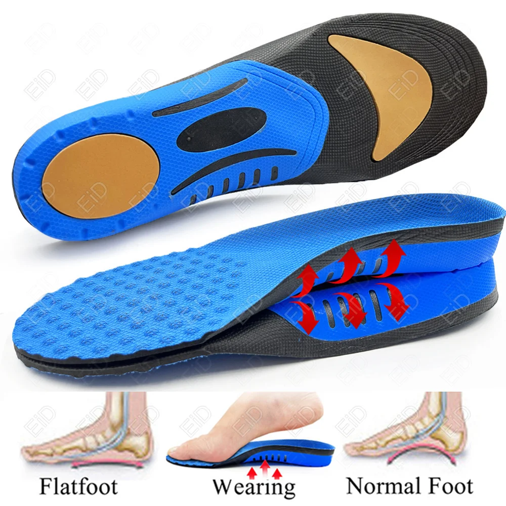 Premium Orthotic Gel Insoles Orthopedic Flat Foot Health Sole Pad For Shoes Insert Arch Support Pad For Plantar fasciitis Unisex