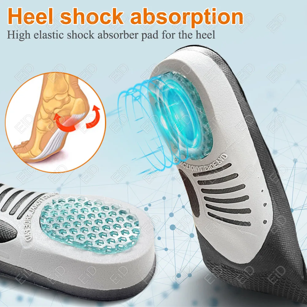 Premium Orthotic Gel Insoles Orthopedic Flat Foot Health Sole Pad For Shoes Insert Arch Support Pad For Plantar fasciitis Unisex