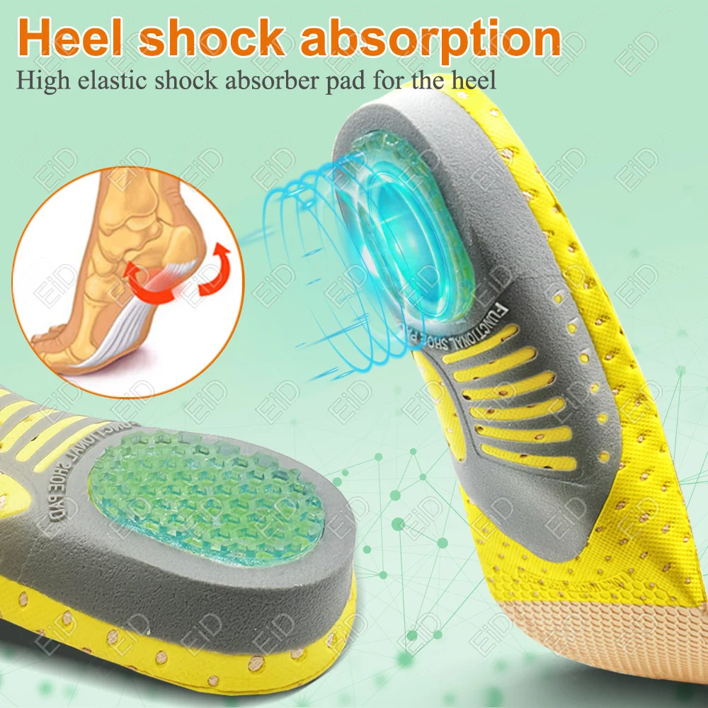 Premium Orthotic Gel Insoles Orthopedic Flat Foot Health Sole Pad For Shoes Insert Arch Support Pad For Plantar fasciitis Unisex