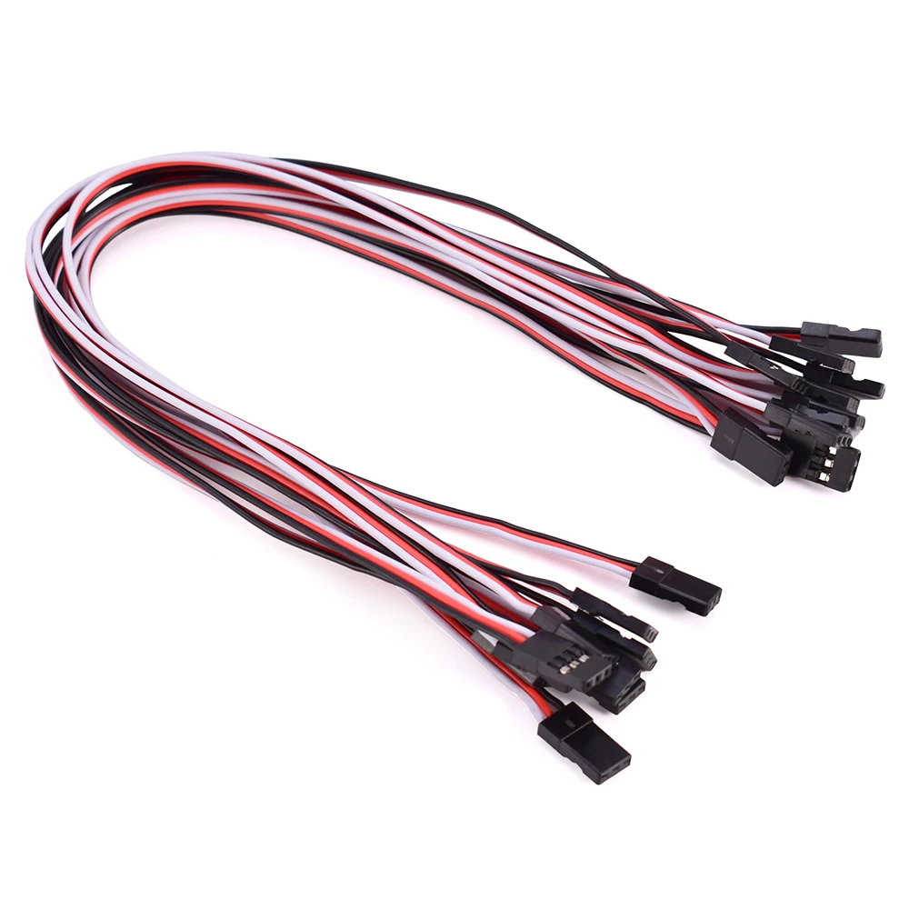 100mm 150mm 200mm 300mm 500mm Servo Extension Cable Servo Wire For RC Futaba JR Male to Female Servo Wire Connector