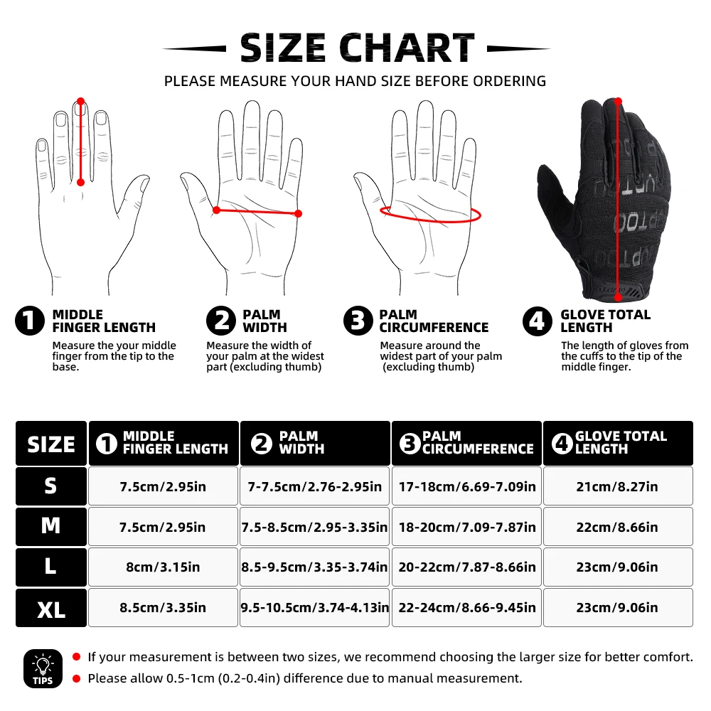Outdoor Tactical Gloves Training Combat Sport Hiking Climbing Shooting Hunting Riding Cycling Full Finger Anti-Skid Mittens