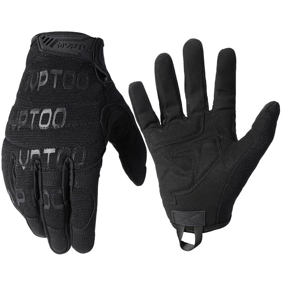 Outdoor Tactical Gloves Training Combat Sport Hiking Climbing Shooting Hunting Riding Cycling Full Finger Anti-Skid Mittens