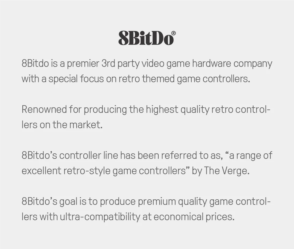 8BitDo N30 2.4G Wireless Gamepad for Original NES