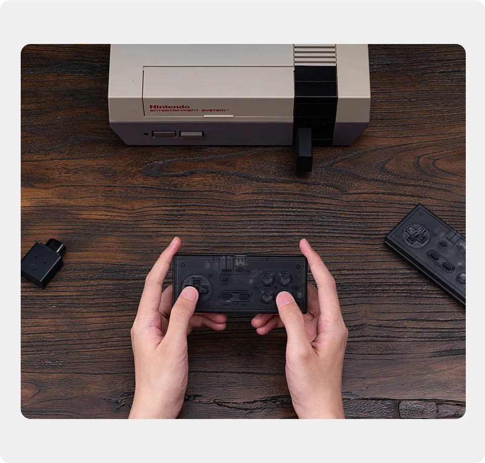 8BitDo N30 2.4G Wireless Gamepad for Original NES