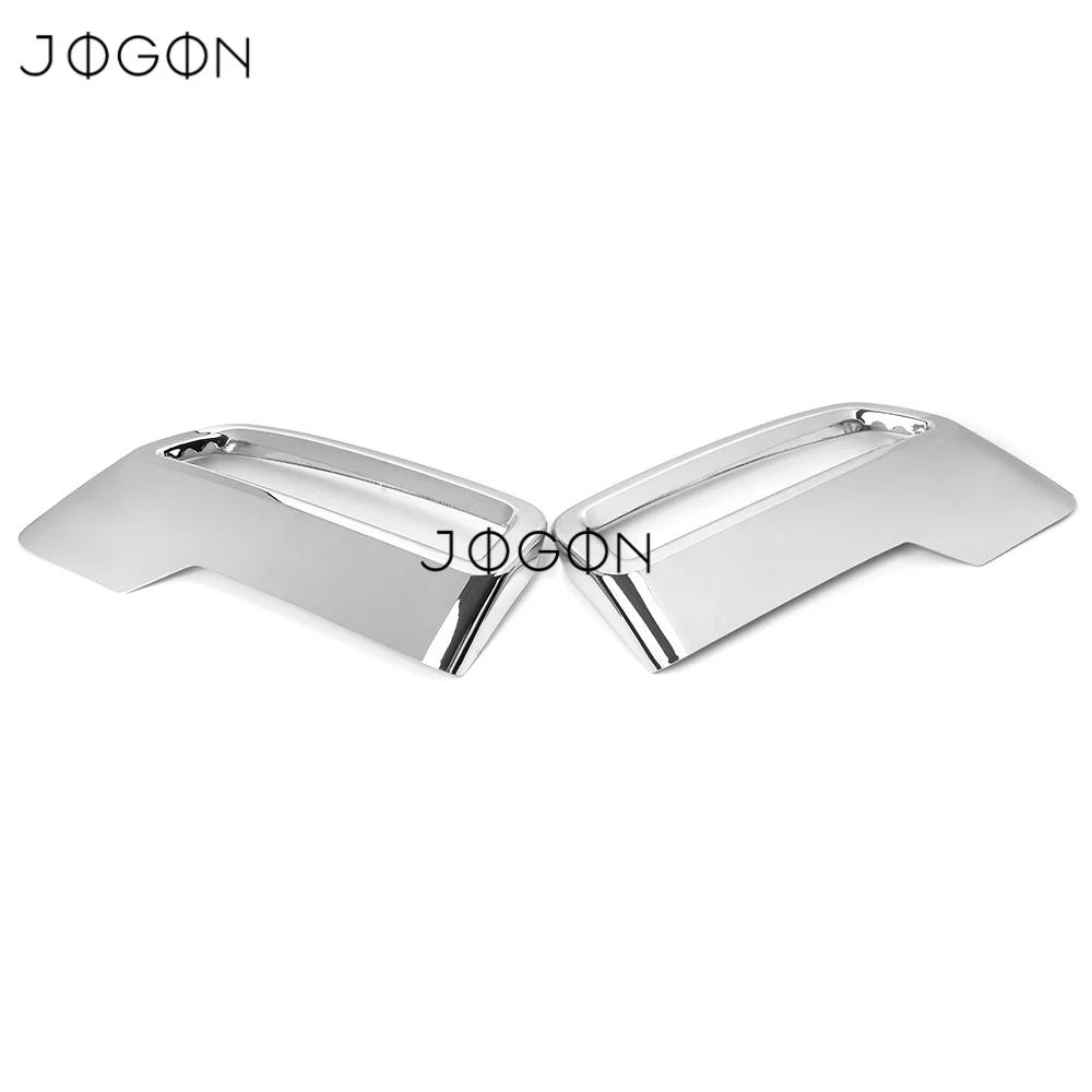 2PCS Chrome Car Rear Exhaust Cover For Peugeot 3008 5008 T87 2017 2018 2019 End Pipe Car Exterior Decoration Trim Accessories