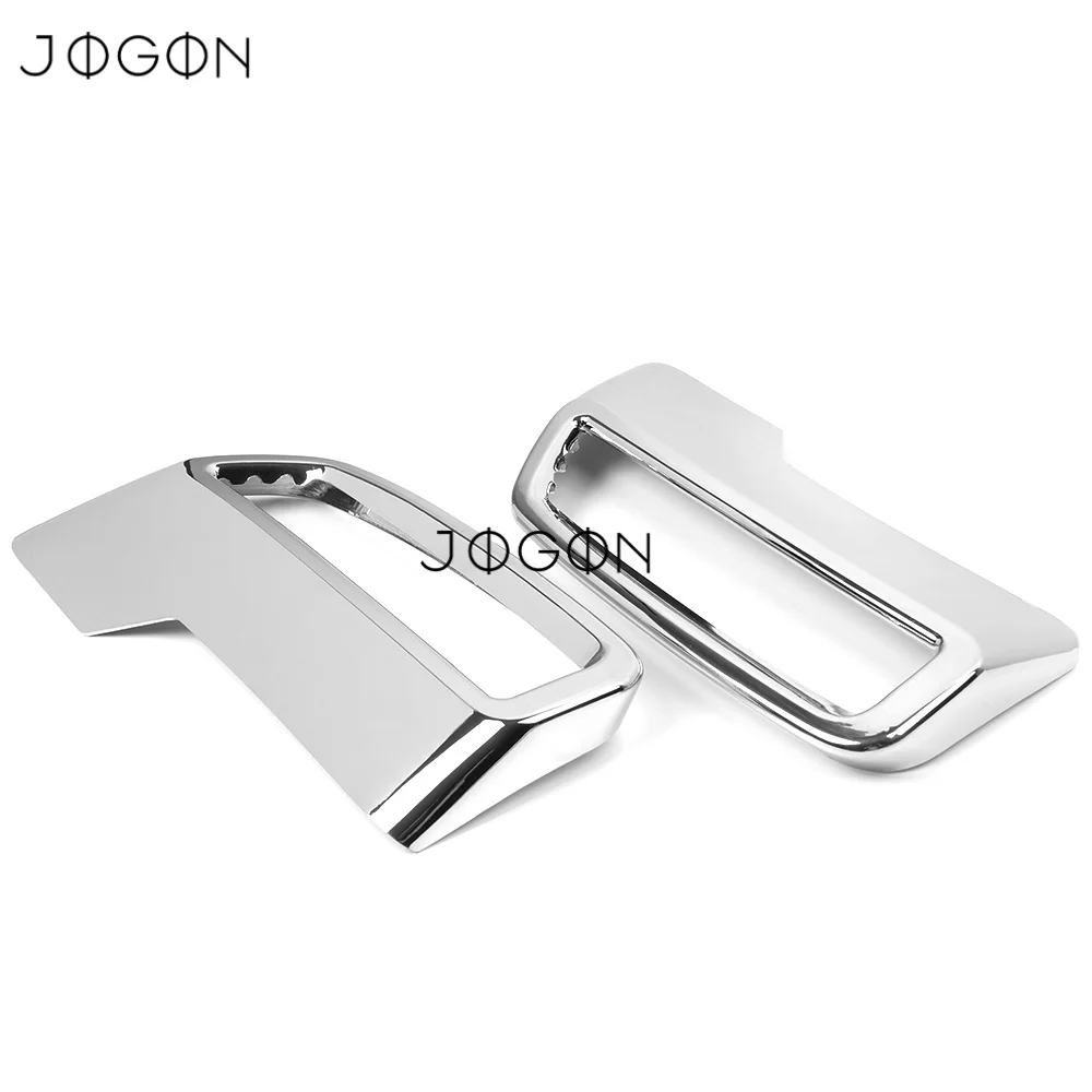 2PCS Chrome Car Rear Exhaust Cover For Peugeot 3008 5008 T87 2017 2018 2019 End Pipe Car Exterior Decoration Trim Accessories