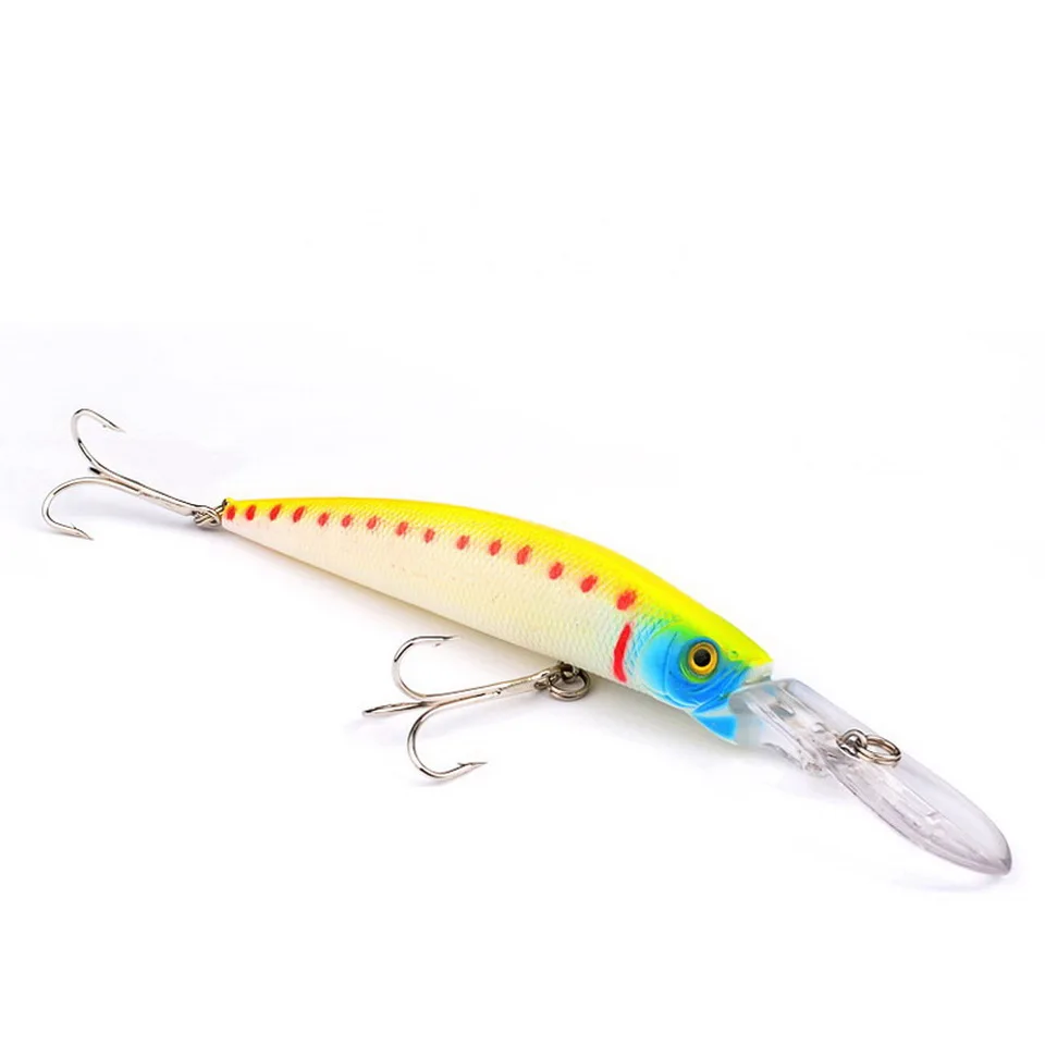Minnow Fishing Lures Wobbler  Hard Bait 145mm 15.5g With 6# Hooks Sea Fishing Crankbait Stripe Jerkbait Bwobblers For Pike Perch