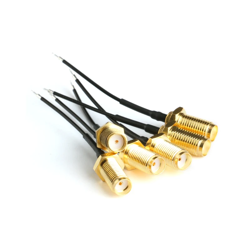 5pcs/2Pcs IPX UFL to SMA Extension Pigtail Cable SMA Female to IPX RF Adapter Cable 1.13mm IPX to SMA Female Extension Cable