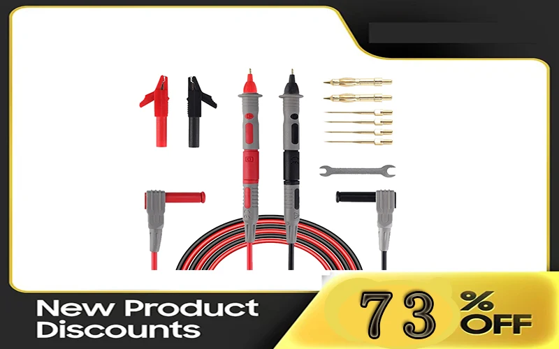 Back Probe Instrument Parts Accessories Test Probe Multimeter 2Mm Interface Very Diameter 0.7mm Fine Tester Puncture