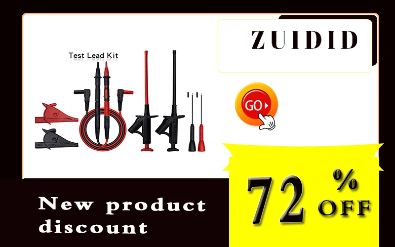 Back Probe Instrument Parts Accessories Test Probe Multimeter 2Mm Interface Very Diameter 0.7mm Fine Tester Puncture