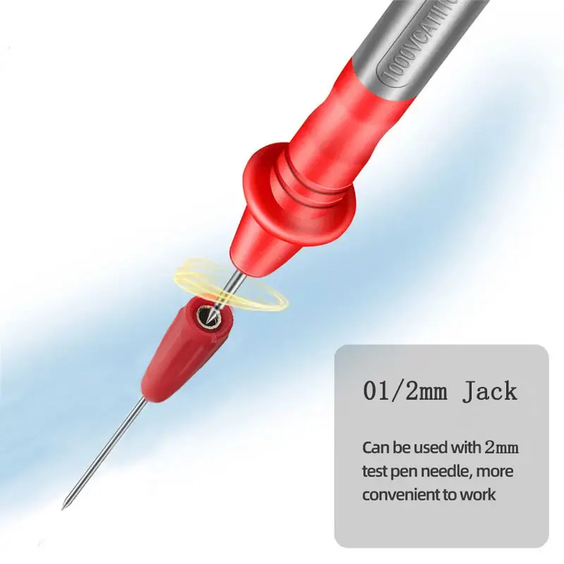 Back Probe Instrument Parts Accessories Test Probe Multimeter 2Mm Interface Very Diameter 0.7mm Fine Tester Puncture