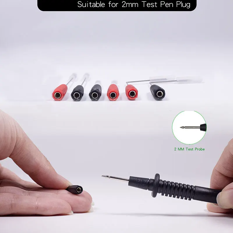 Back Probe Instrument Parts Accessories Test Probe Multimeter 2Mm Interface Very Diameter 0.7mm Fine Tester Puncture