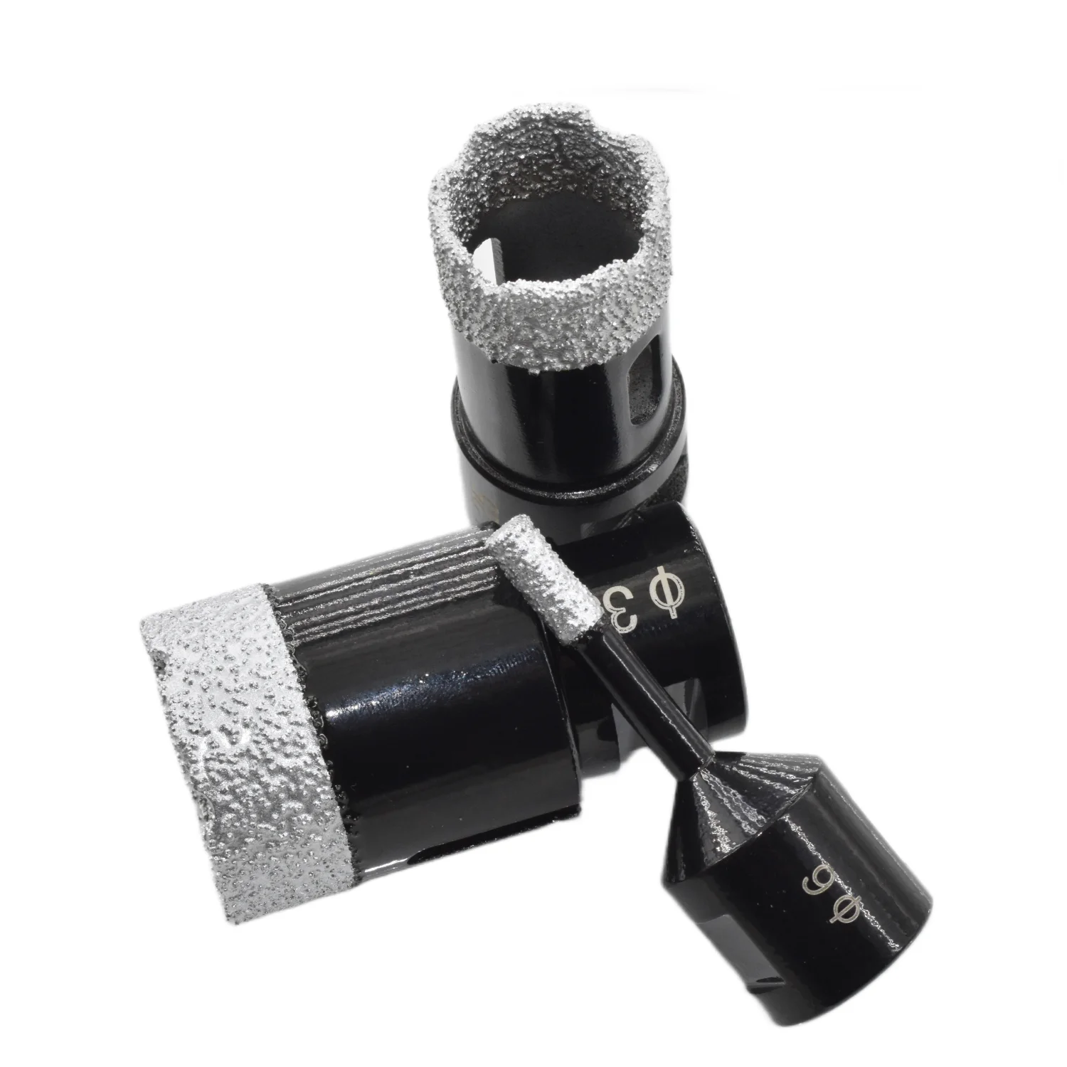 1pc Dry Diamond Porcelain Drilling Core Bits Ceramic Tile Hole Saw Cutter Granite Marble Drill Bits with M14 Thread Opener