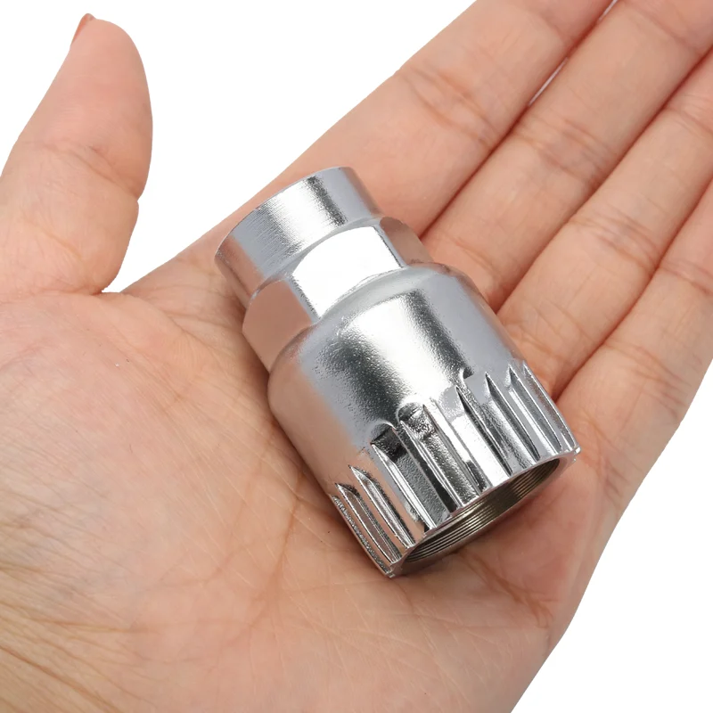 Bicycle Bottom Bracket Removal Socket Cycling Crank Pedal Puller Remover Repair Extractor Bike Universal Removing Tools Parts