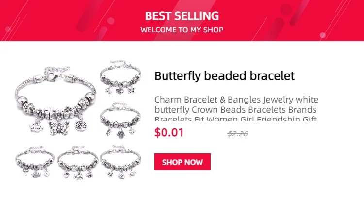 Papa Snap Brand Women Bracelet Colorful Crystal Charm Bracelet for Women DIY Beads Bracelets & Bangles Jewelry Gift