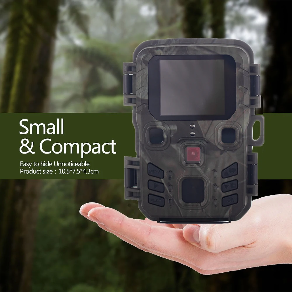 Suntekcam 20MP 1080P Wireless Hunting Camera Trail Outdoor Night Vision Waterproof IP65 Photo Trap Mini301 for Wildlife