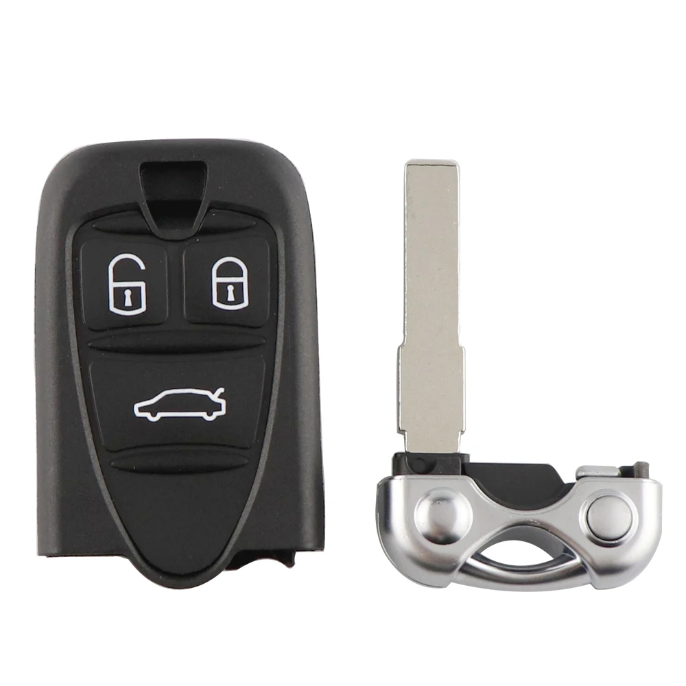YIQIXIN 3 Button Remote Key Replacement For Alfa Romeo 159 Brera 156 Spider Smart Car Key Shell With Blade Auto Accessories