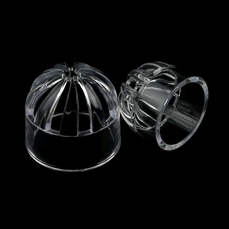 1~3PCS Acrylic Pipe Fitting Elbow Tee End Cap Transparent Plexiglass Fish Tank Joints Water Tank Accessories Acrylic Connector