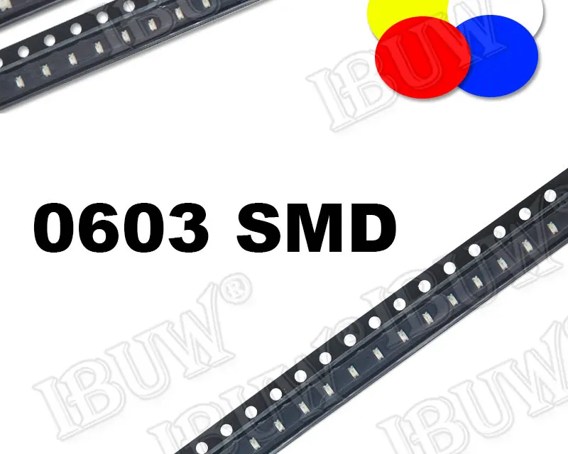 100pcs 0402 0603 0805 1206 1210 3528 5050 5730 smd led Red Yellow Green White Blue light emitting diode Clear LED Light Diode 